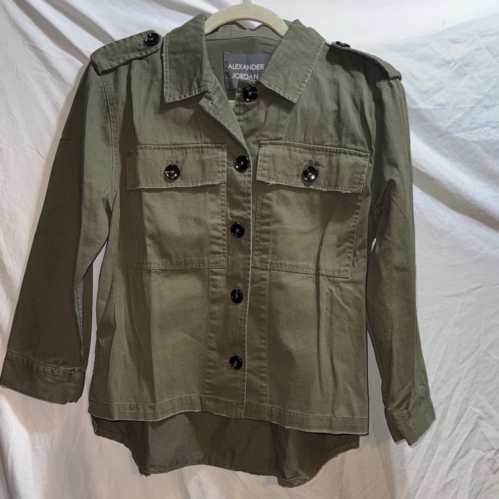 Alexander Jordan Khaki Utility Jacket